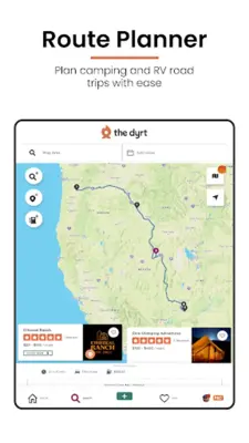 The Dyrt Tent & RV Camping android App screenshot 0