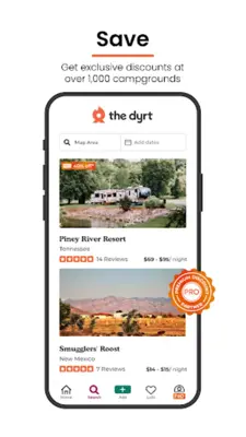 The Dyrt Tent & RV Camping android App screenshot 9