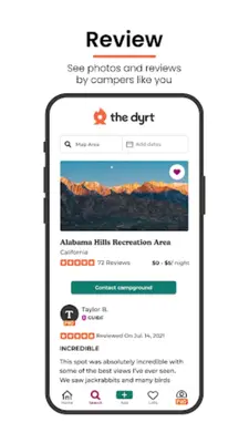 The Dyrt Tent & RV Camping android App screenshot 10