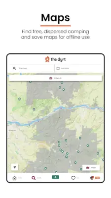 The Dyrt Tent & RV Camping android App screenshot 1